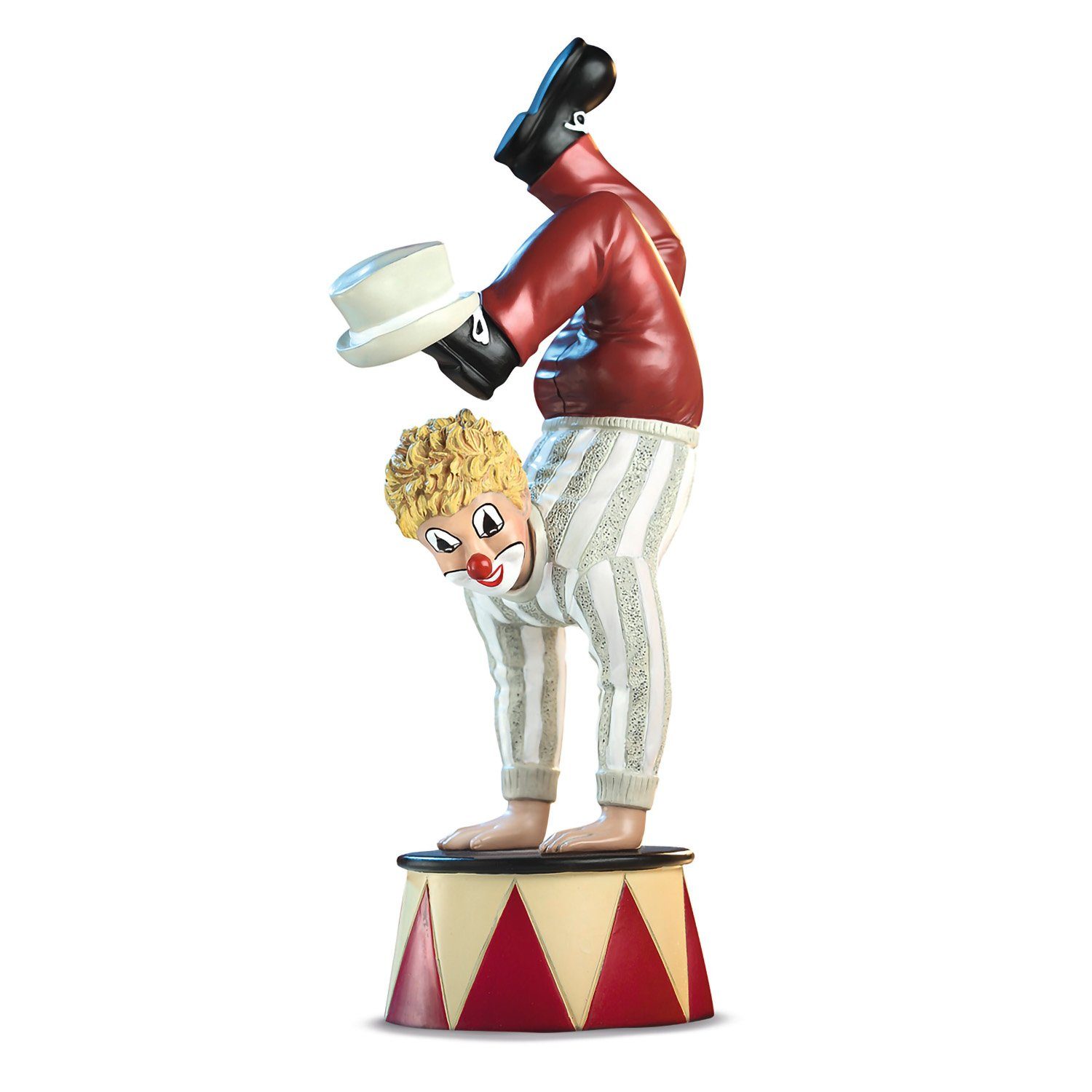 Artist Figur GILDE rot-weiß - Dekofigur Gildeclowns - Der H. 19cm