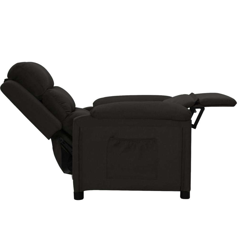 vidaXL Sessel Relaxsessel Schwarz Stoff (1-St)