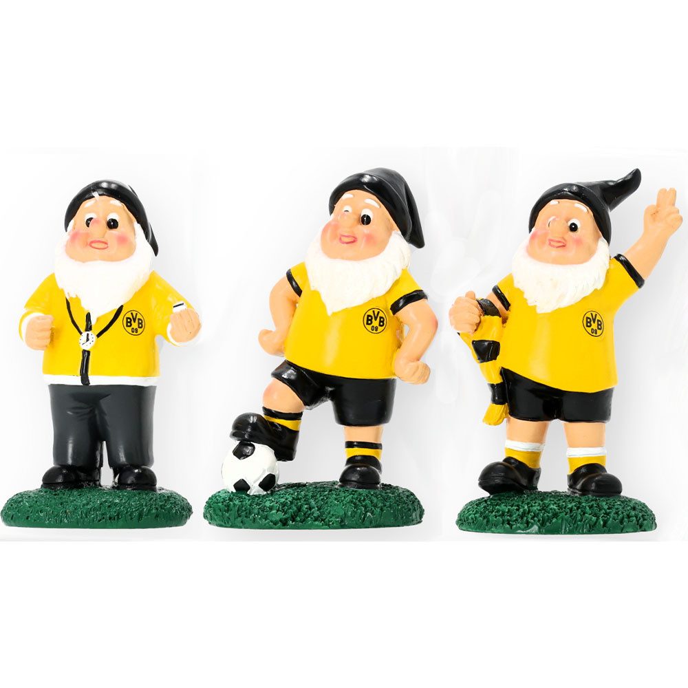 BVB MERCHANDISING Gartenzwerg BVB Gartenzwerg Set