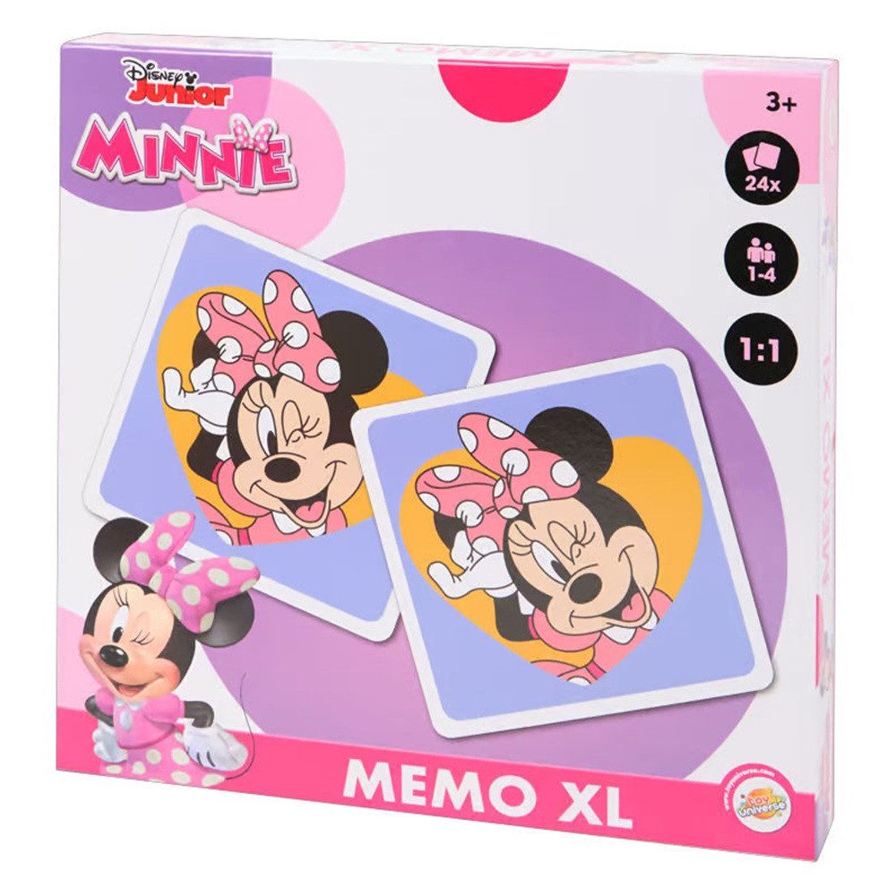 Disney Lernspielzeug Disney Minnie Smile Memory-Spiel XL 24-teilig günstig online kaufen