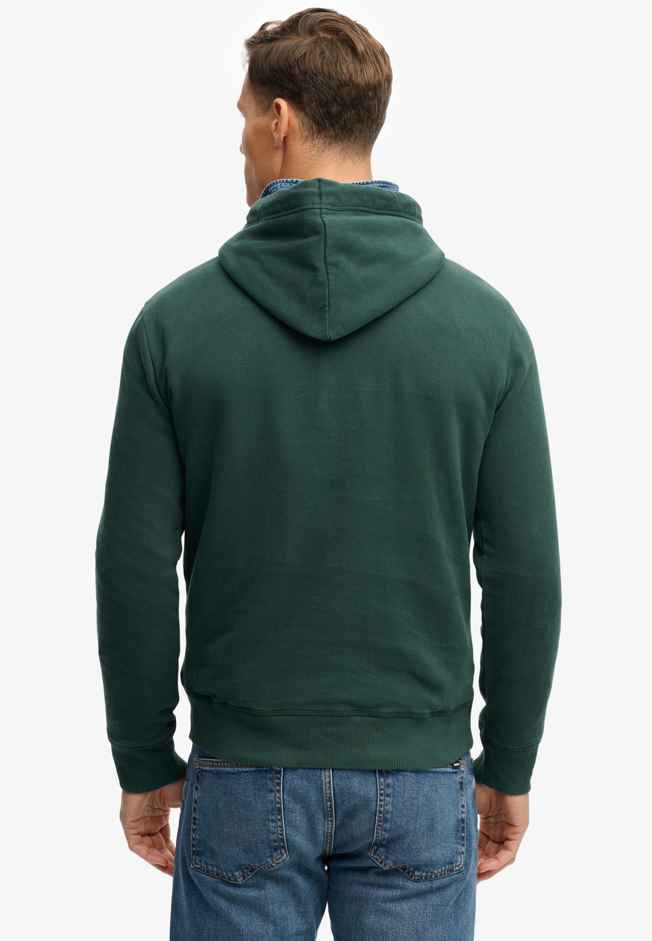 Superdry Kapuzensweatshirt VL DUO CLASSIC HOOD aus Baumwolle und Polyester, Regular Fit, mit Kordel an der Kapuze