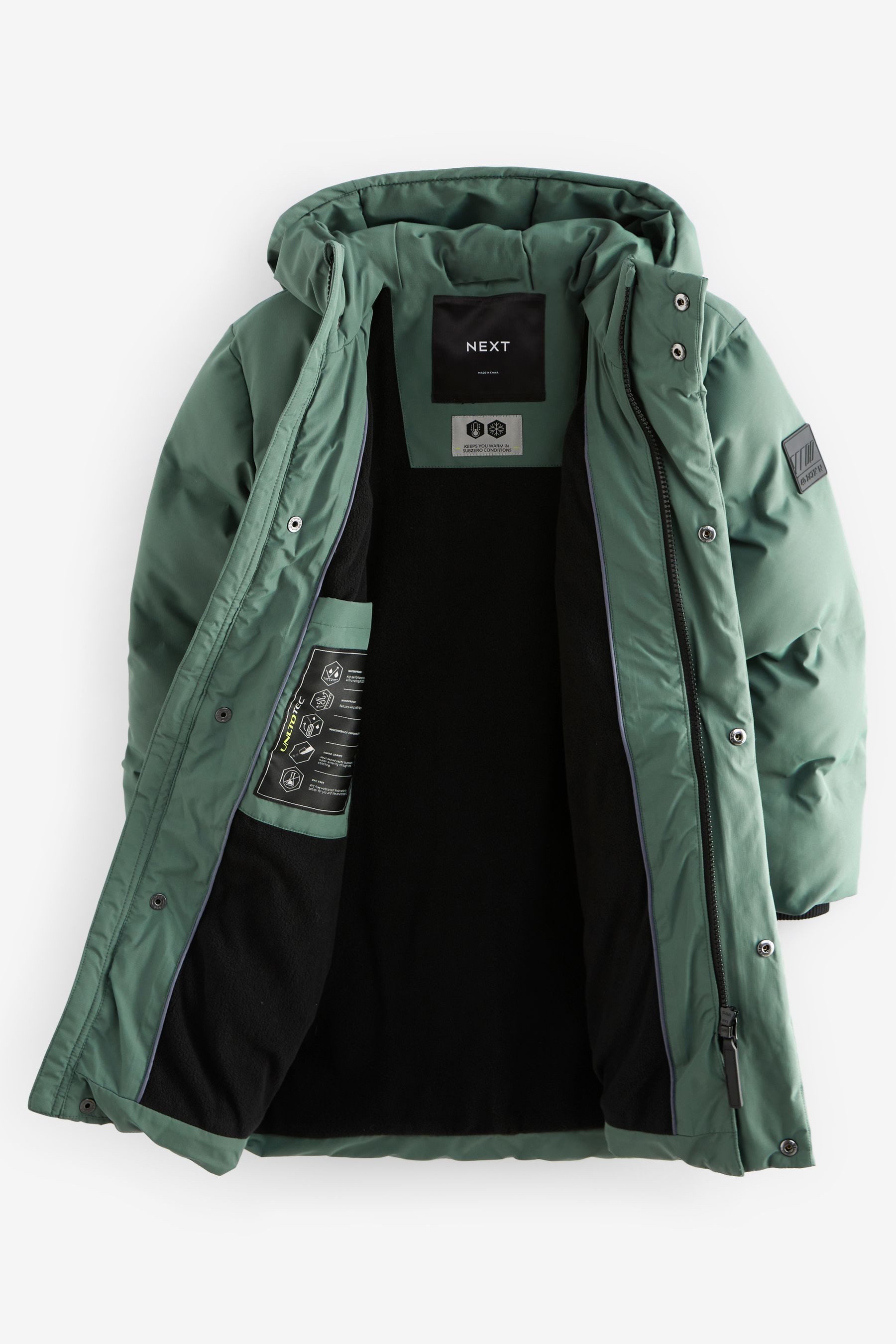 Next Steppmantel Wasserdichter, langer Puffermantel (1-tlg)