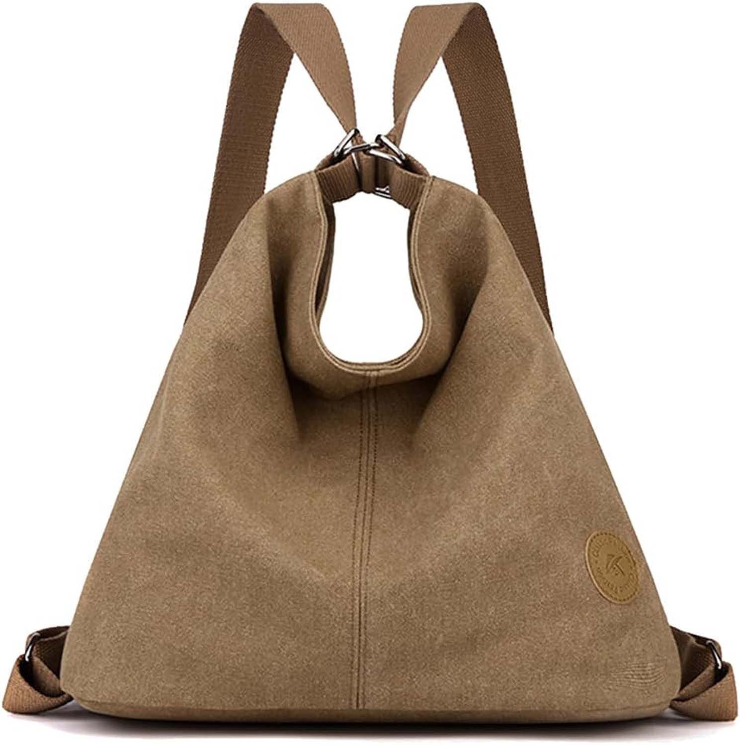 nsihing Rucksack Damen Rucksack Große Kapazität Schultasche Casual Handtasche Vintage