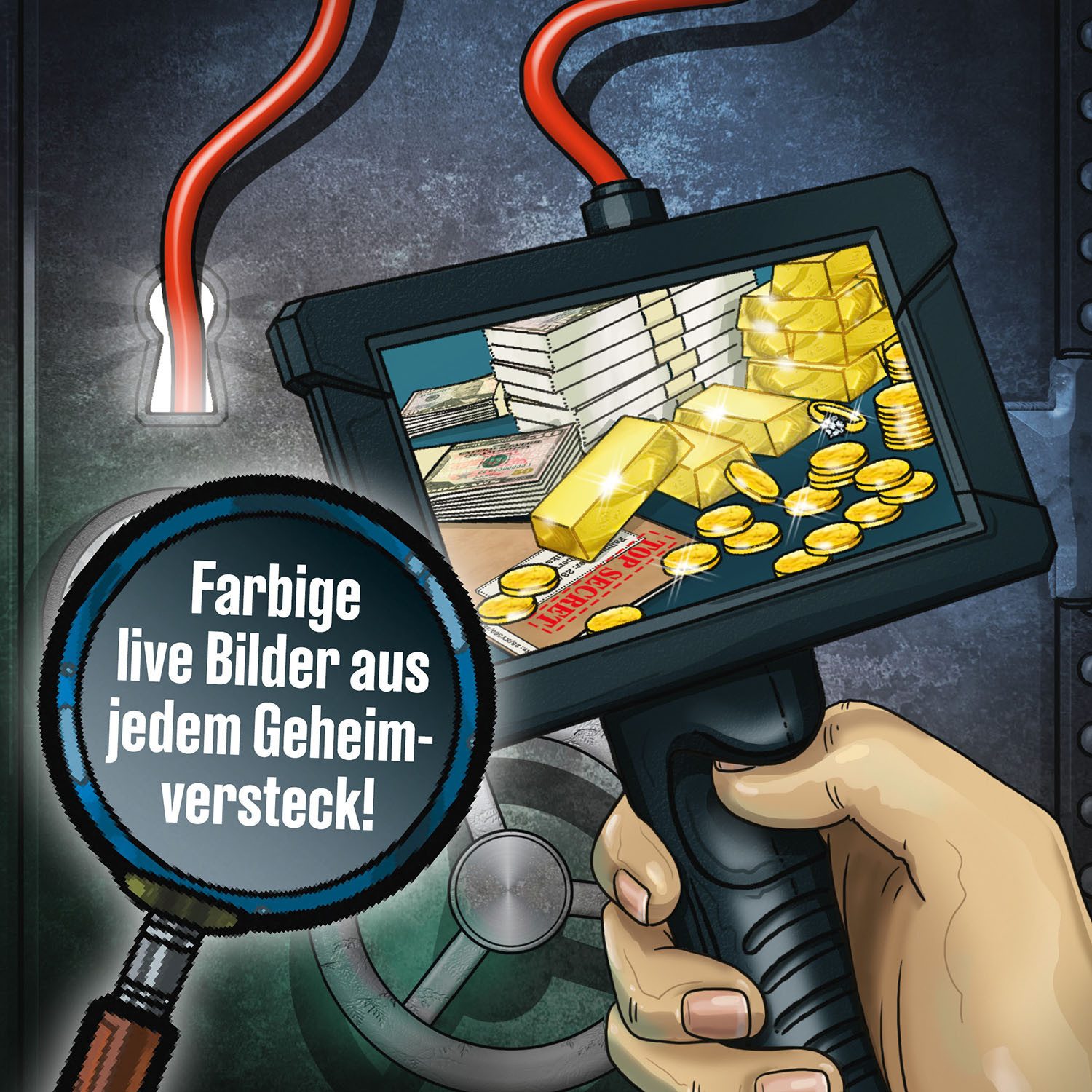 Kosmos Experimentierkasten Die drei ??? Spionage-Kamera, Made in Germany – Bild 4 von 5