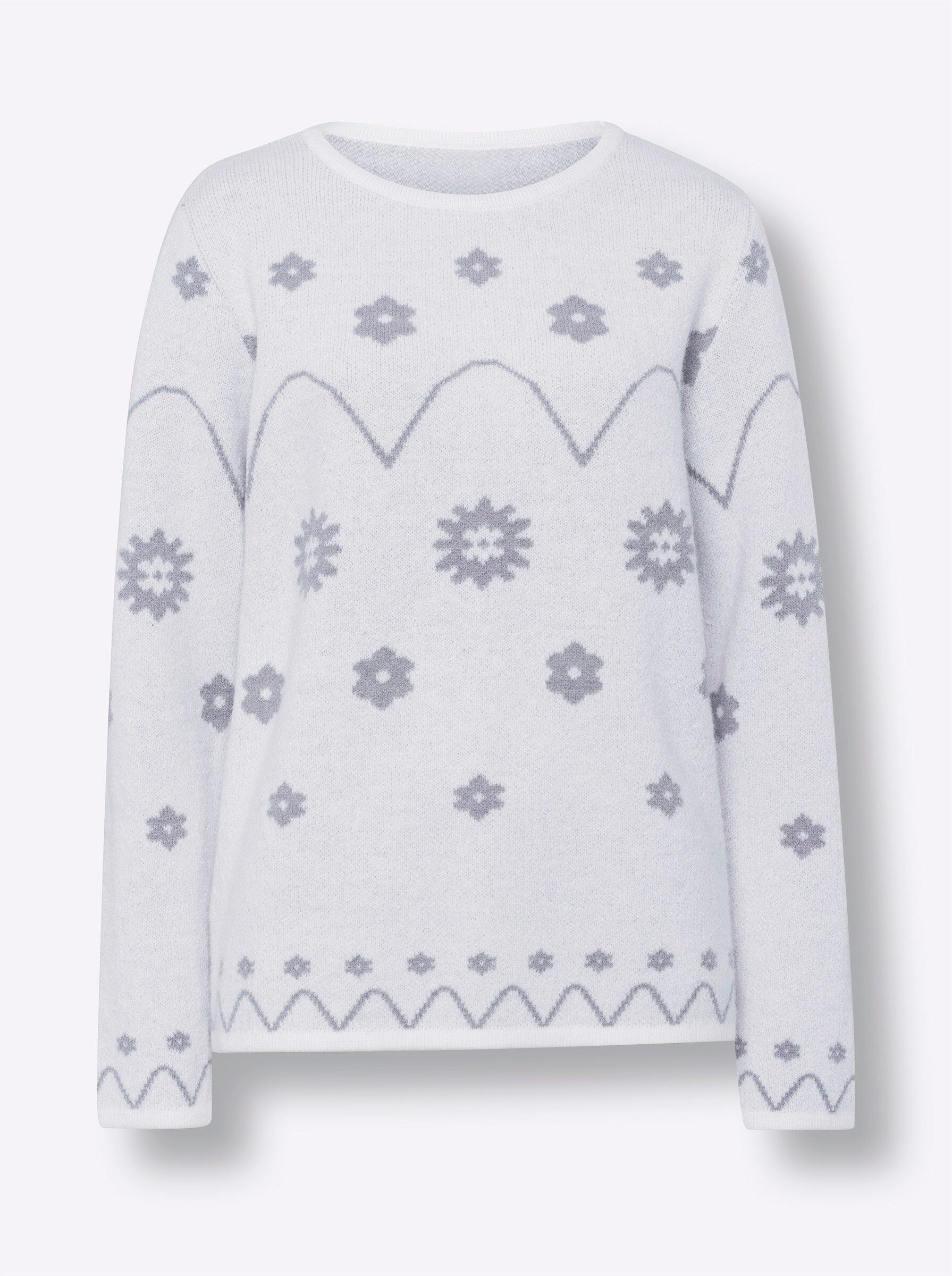 heine Strickpullover Langarm-Pullover .