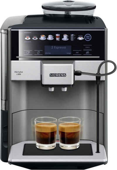 SIEMENS Kaffeevollautomat Kaffeevollautomat EQ.6 plus s500 TE655203RW