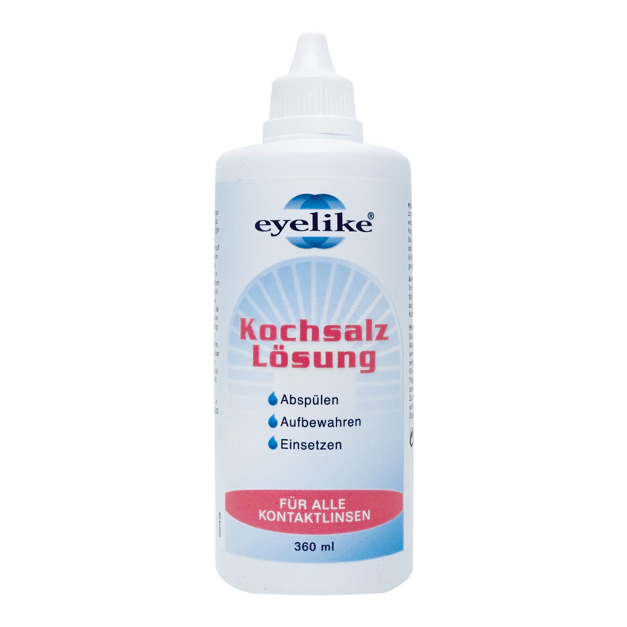 eyelike Kontaktlinsenflüssigkeit eyelike Kochsalz Lösung - 360 ml