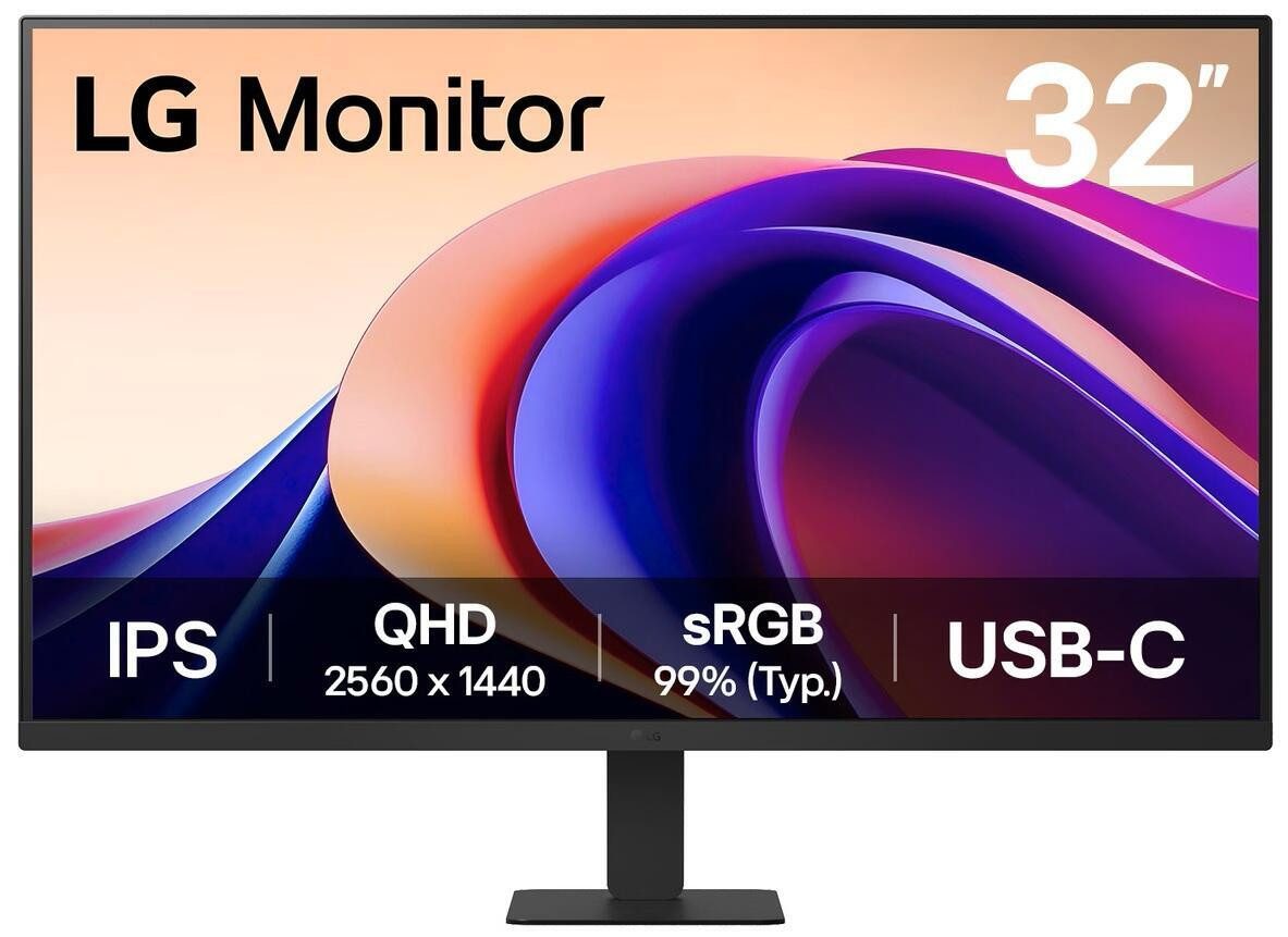 LG 32U631A-B TFT-Monitor (2560 x 1440, 5 ms Reaktionszeit, 100 Hz, IPS Panel)