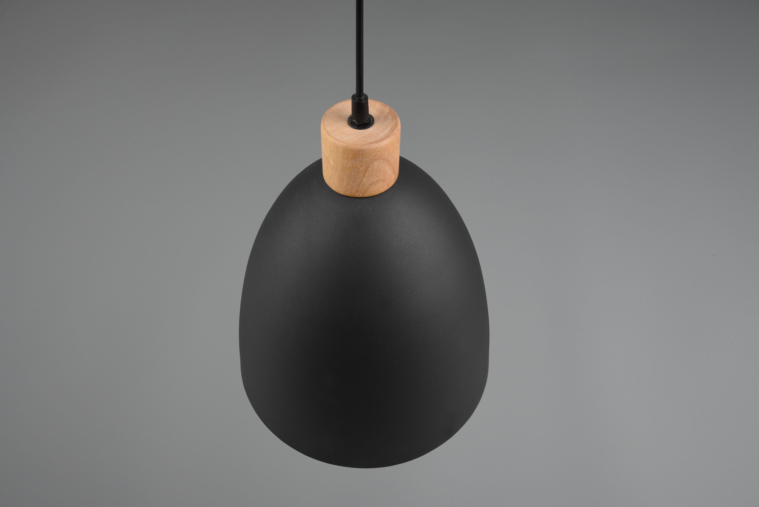 Reality Leuchten Pendelleuchte Reality Leuchten Pendelleuchte JAGGER DH 25x150 cm schwarz Hängelampe