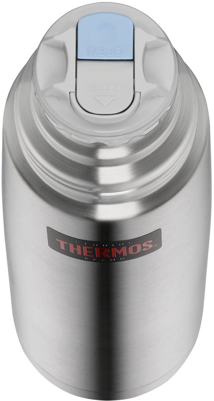 THERMOS Isolierkanne Light & Compact, 1 l, (1-St), aus bruchfestem Edelstahl