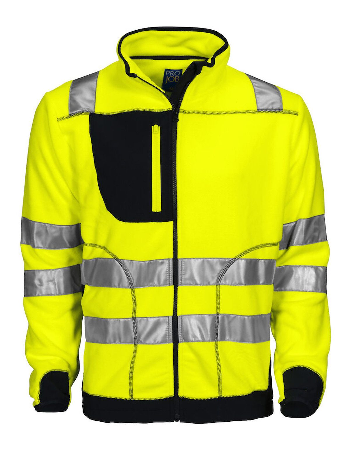 Arbeitsjacke 6303 FLEECE JACKE EN ISO20471 KLASSE 3/2