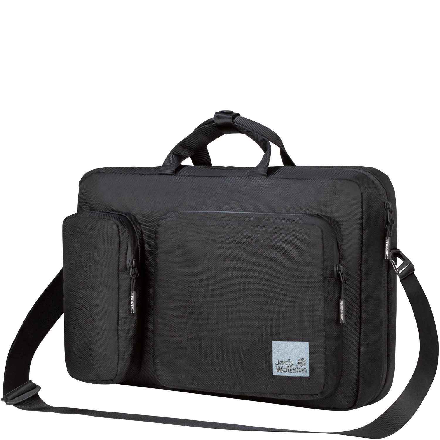 Freizeitrucksack Jack Wolfskin Laptop Tasche/Rucksack New York 2IN1 Flipbag ultra black