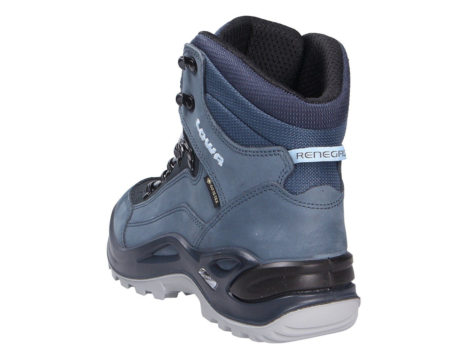 Lowa GTX Robuste W Qualität Wanderstiefel RENEGADE (304) rauchblau