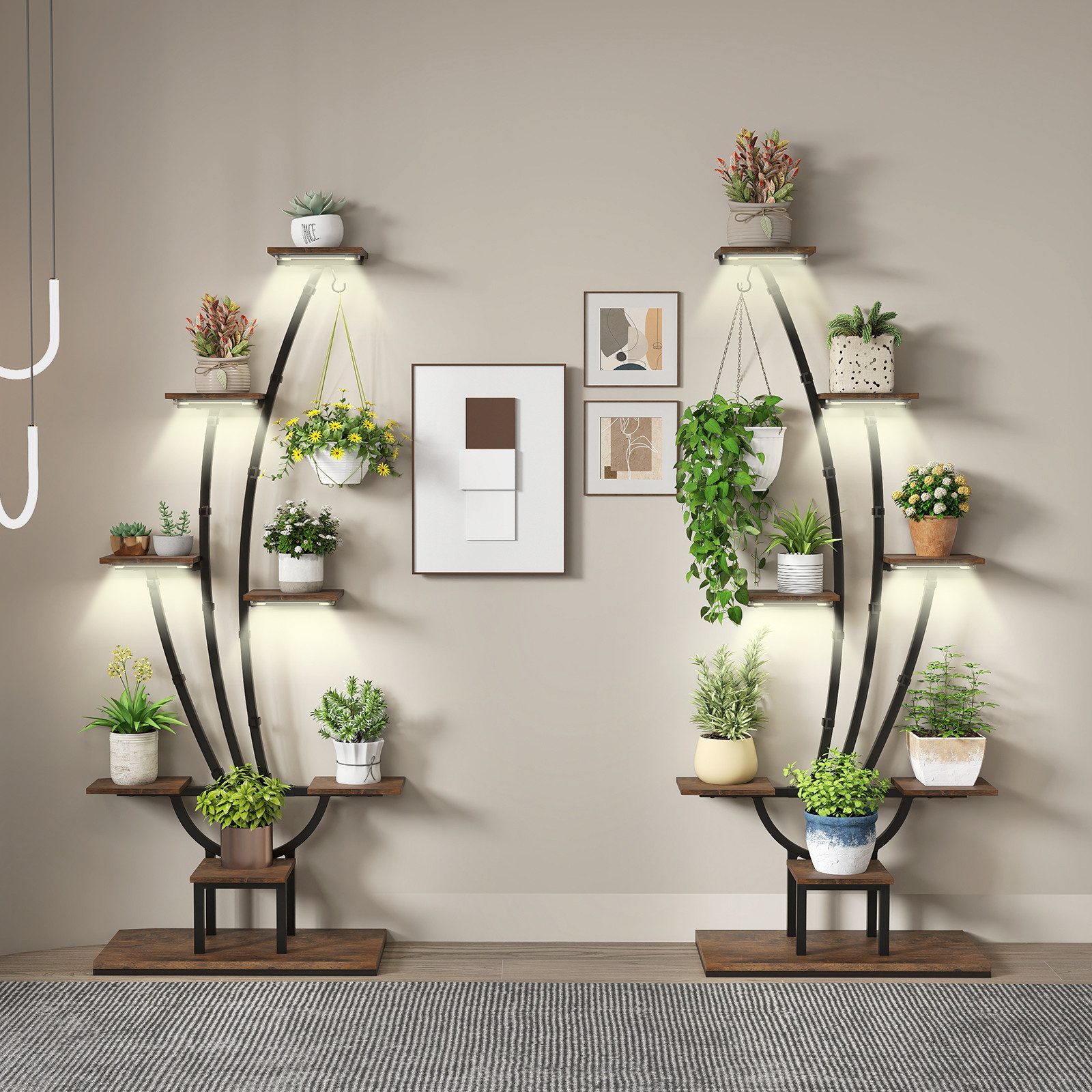 COSTWAY Blumenständer (2 St), Pflanzenständer mit günstig online kaufen
