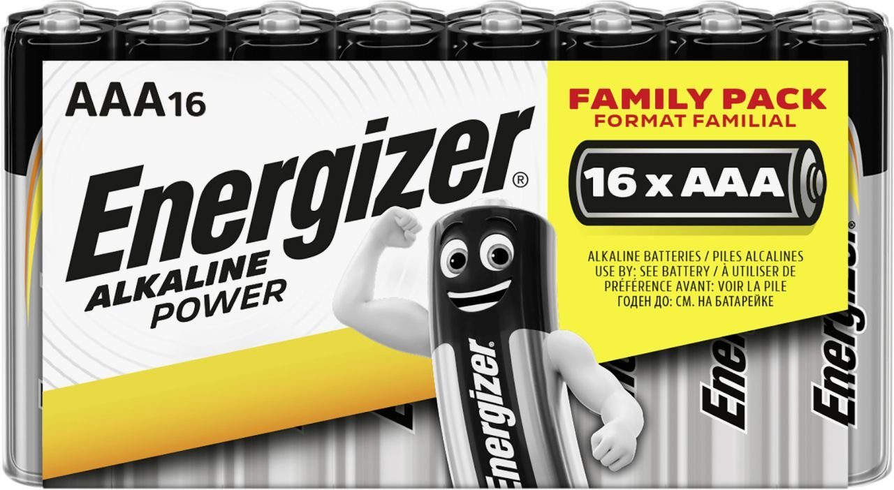 Energizer Energizer Alkaline Power Micro AAA 1,5 V, 16er Batterie | Batterien