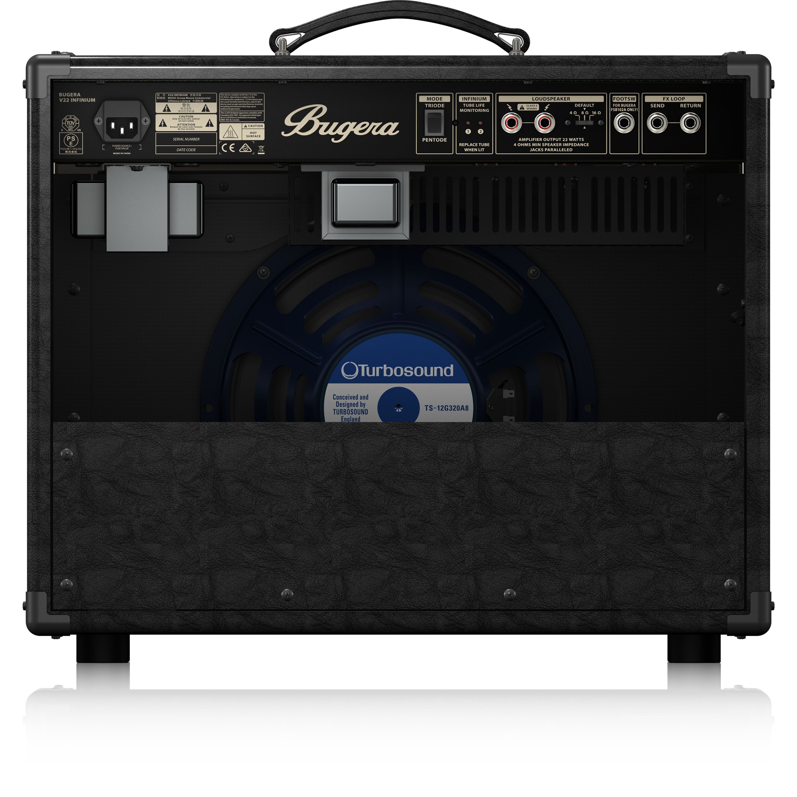 Bugera Verstärker (V22 Infinium Combo - Röhrenverstärker)