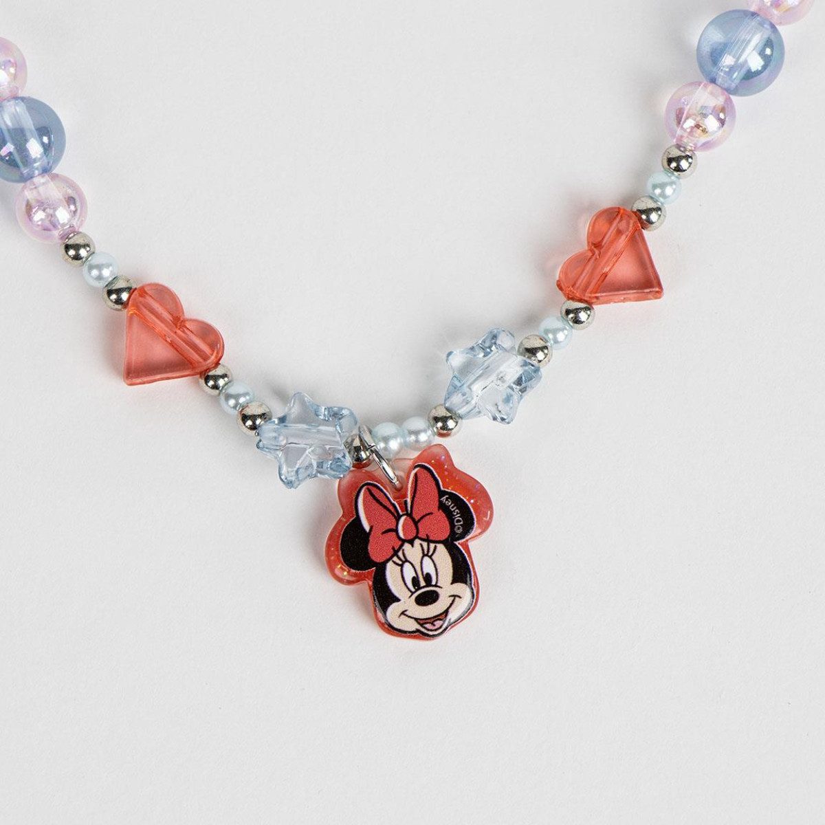Disney Minnie Mouse Charm-Kette Kinder Halskette – Bunter Modeschmuck & Geschenkidee