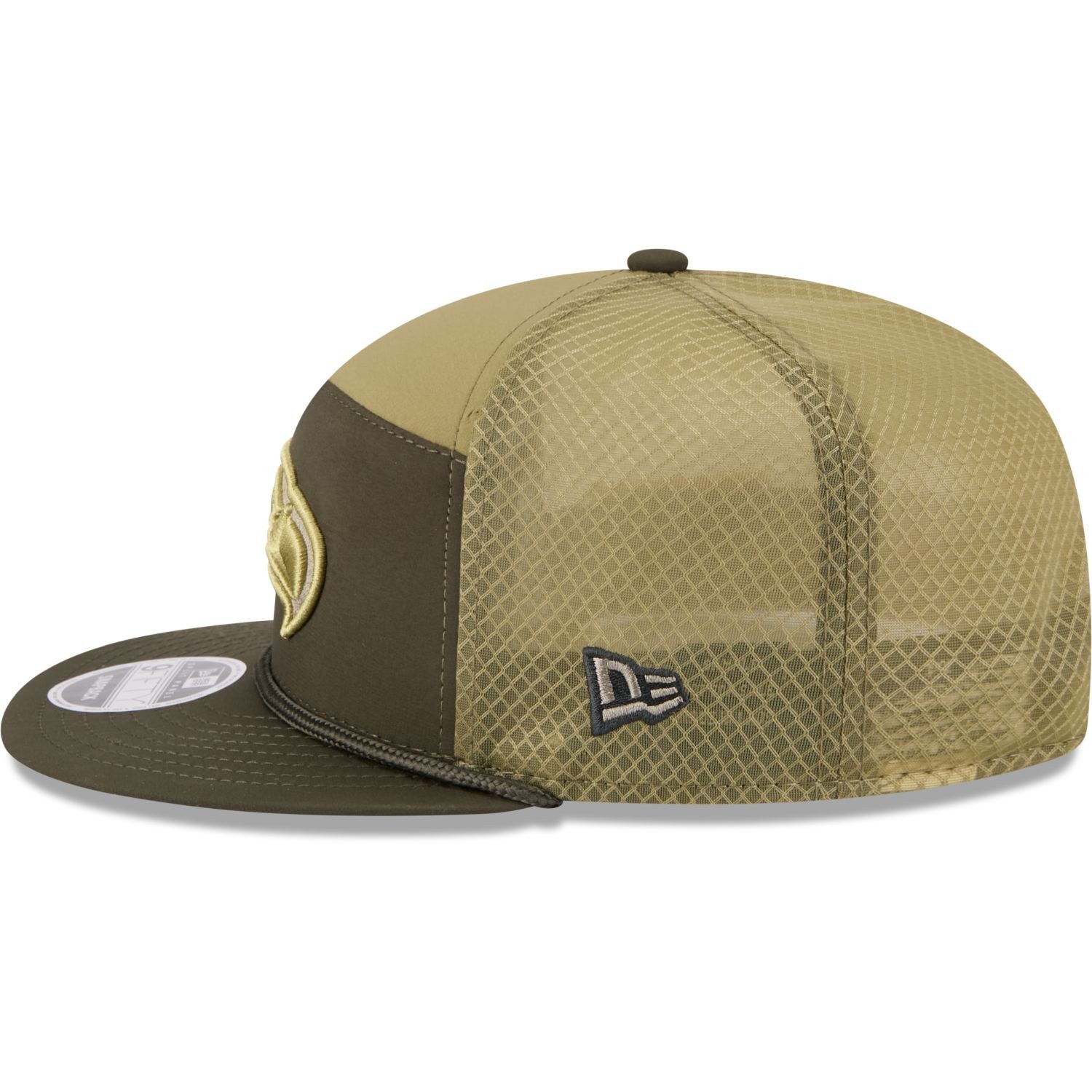 New Era Snapback Cap 9Fifty Split Panel SALUTE Seattle Seahawks