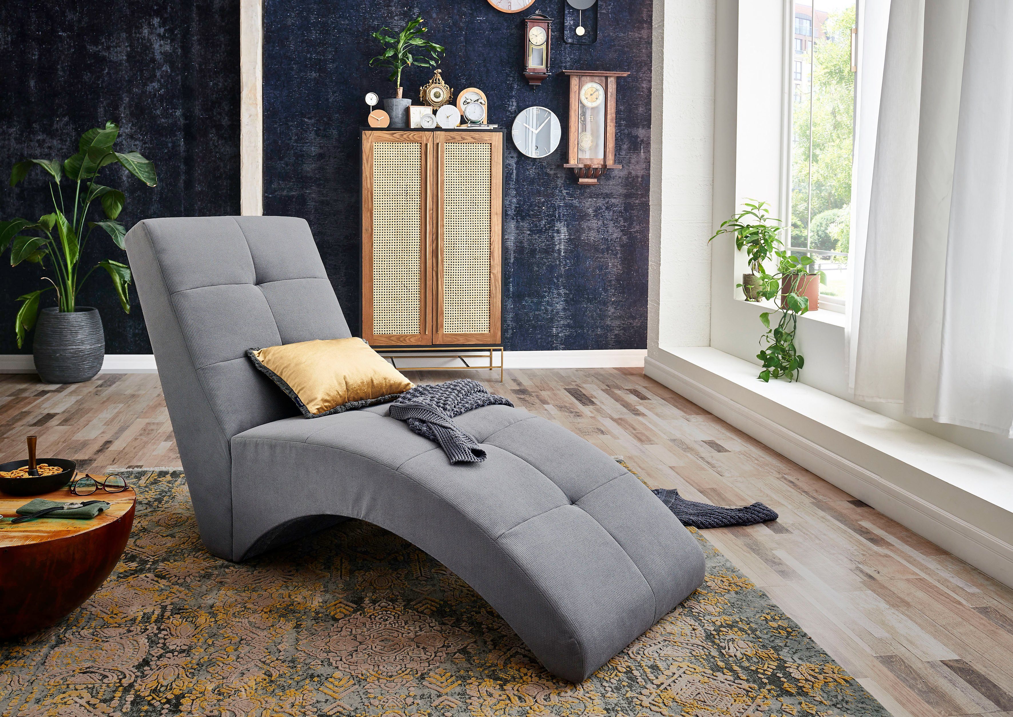 ATLANTIC home collection Relaxsessel »CARIN«, Polsterliege zum Lesen