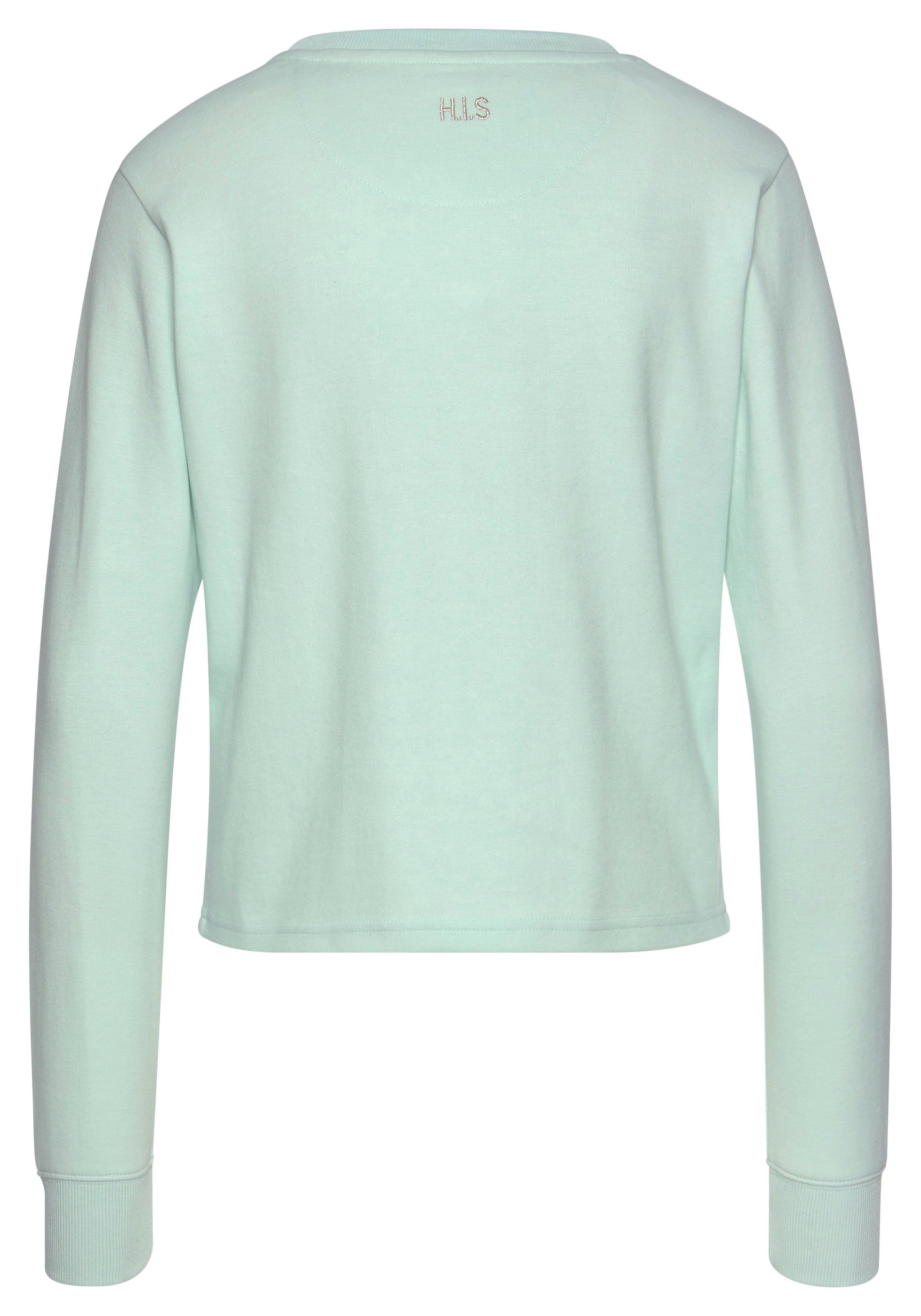 H.I.S Sweatshirt mit Piping, Loungeanzug