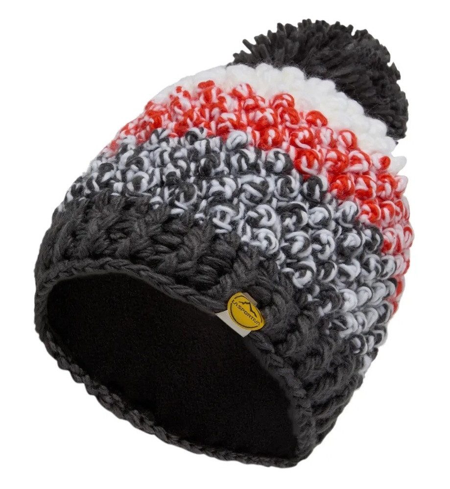 La Sportiva Beanie Wintermütze Terry rot/carbongrau - Damen
