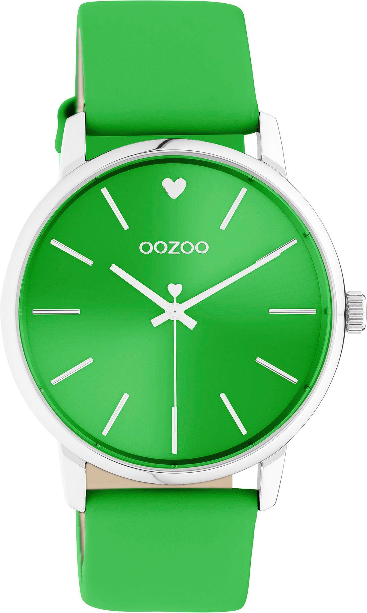 OOZOO Quarzuhr C10988, Armbanduhr, Damenuhr, Lederarmband günstig online kaufen