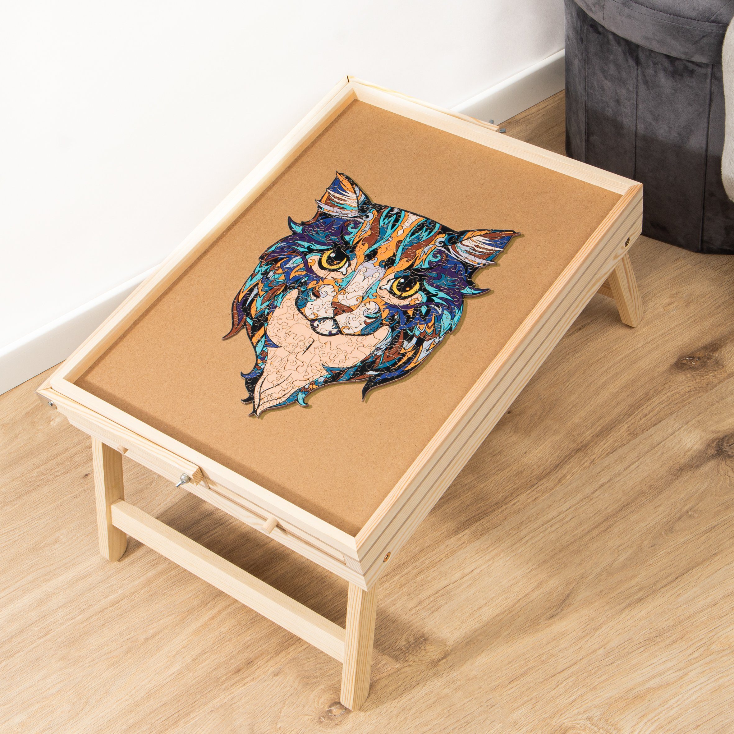 Haushalt International Puzzle Holzpuzzle Tiermotiv Puzzleteile aus Holz, Pu günstig online kaufen