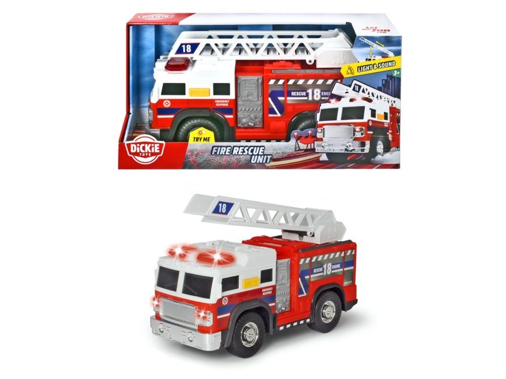 Dickie Toys Spielzeug-Feuerwehr City Heroes Fire Rescue Unit 203306016