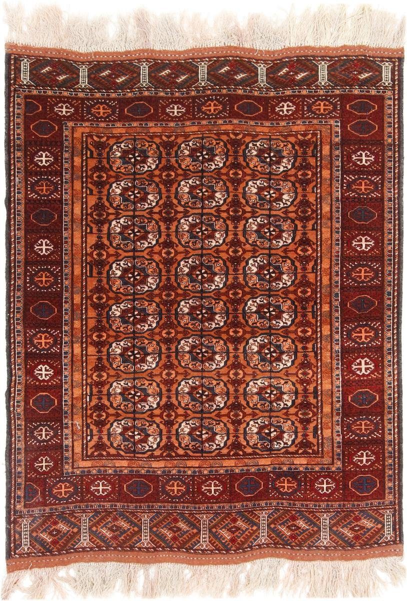 Orientteppich Afghan Mauri 115x148 Handgeknüpfter Orientteppich, Nain Trading, rechteckig, Höhe: 6 mm