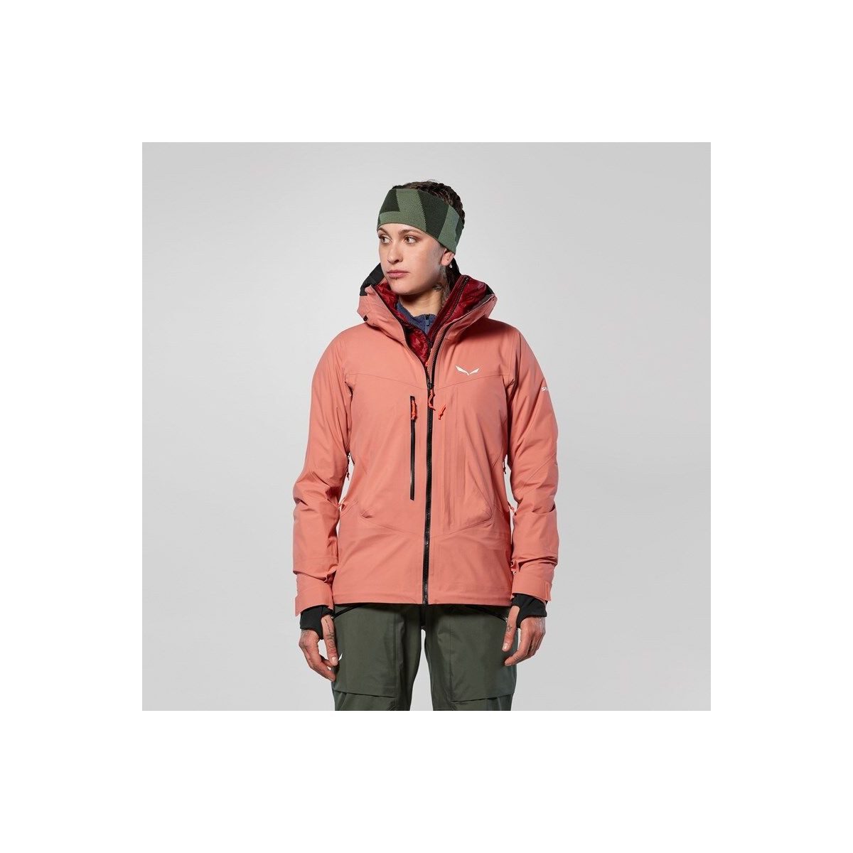 Salewa Skijacke Sella 3L Powertex Jacket W Leichte Hardshelljacke für Damen, wasserdicht und atmungsaktiv, ideal