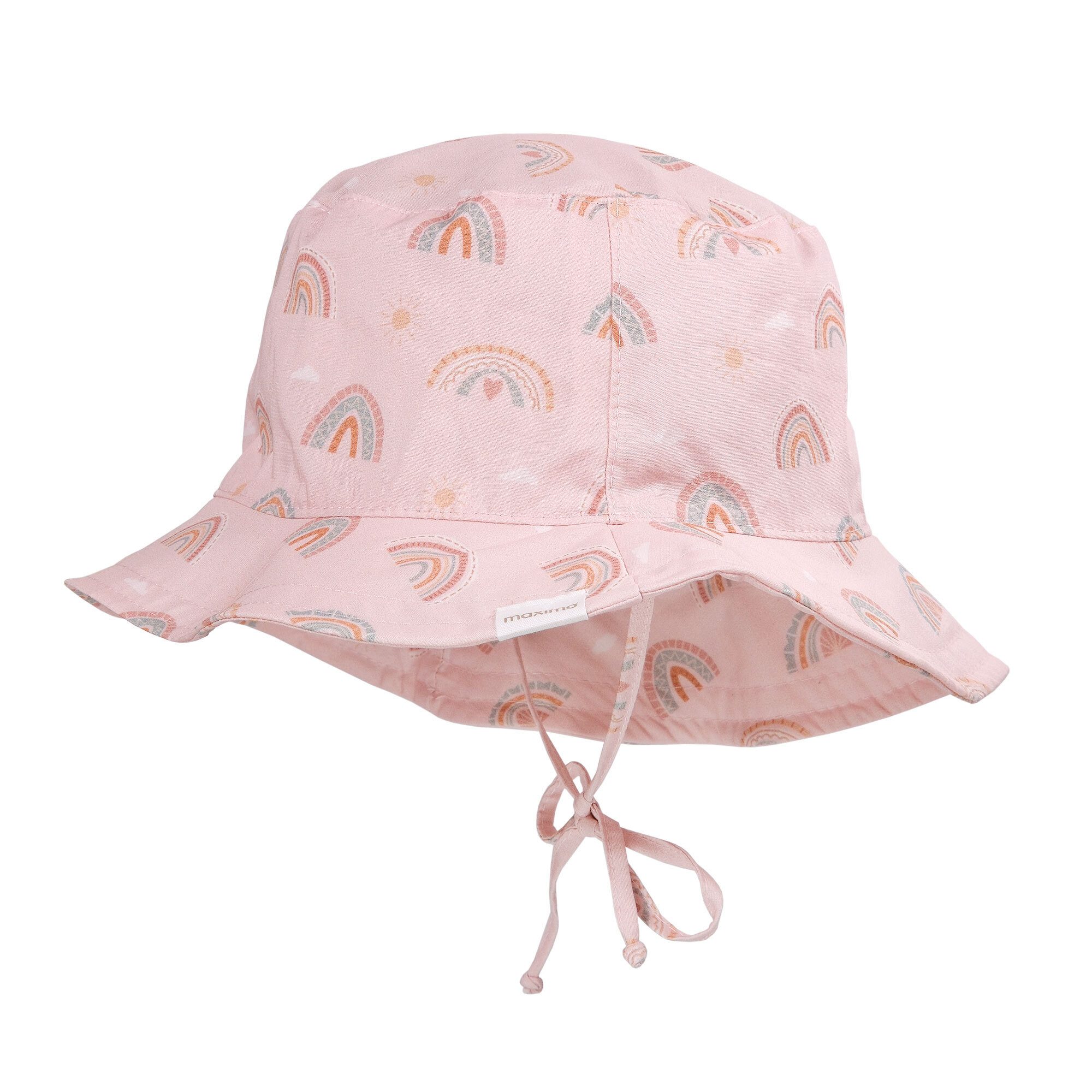 MAXIMO Fischerhut MINI GIRL-Hut, Bindeband,Druck Futter (1-St)