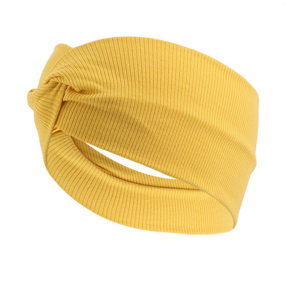 Zaewry Haargummi 6 Stück Boho Stirnbänder, Rutschfest Stirnband,Damen Haargummi, 2-tlg., für kurzes Haar, Yoga, Workout, Laufen, Sport