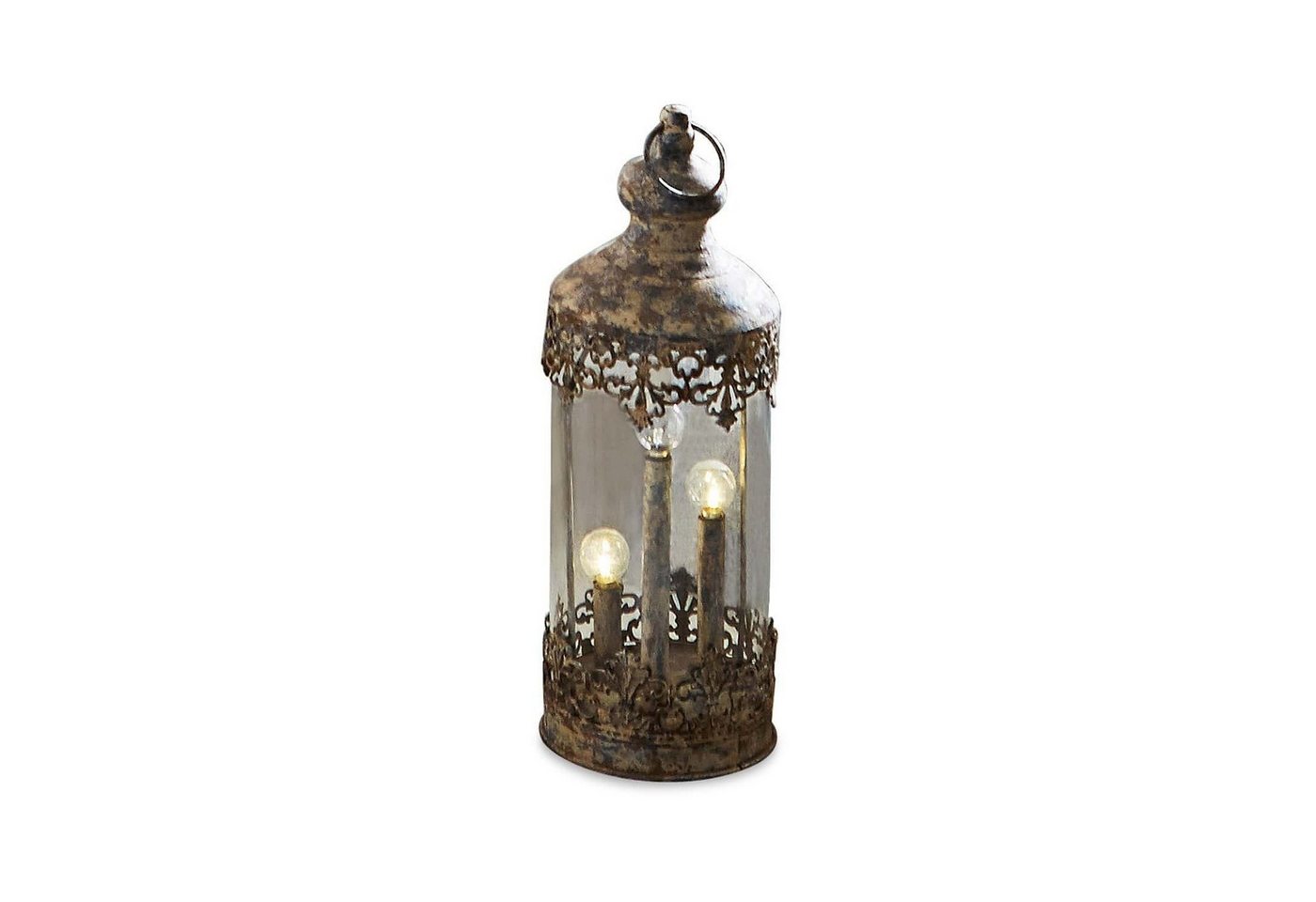 Mirabeau LED Laterne Laterne Cosette antikbraun