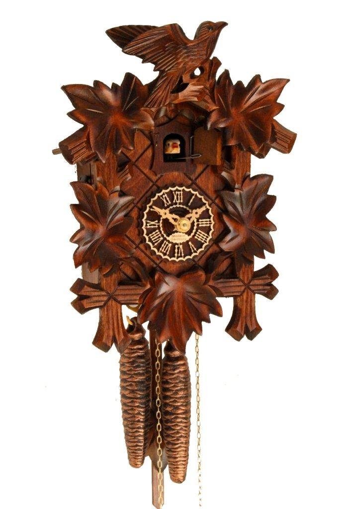 dem Schwarzwald Clockvilla Kuckucksuhr Original Hettich-Uhren Wanduhr aus