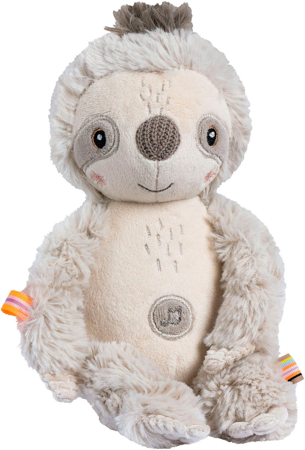 Fehn Kuscheltier Lazy, Crazy & Pink, Einschlafhilfe Faultier