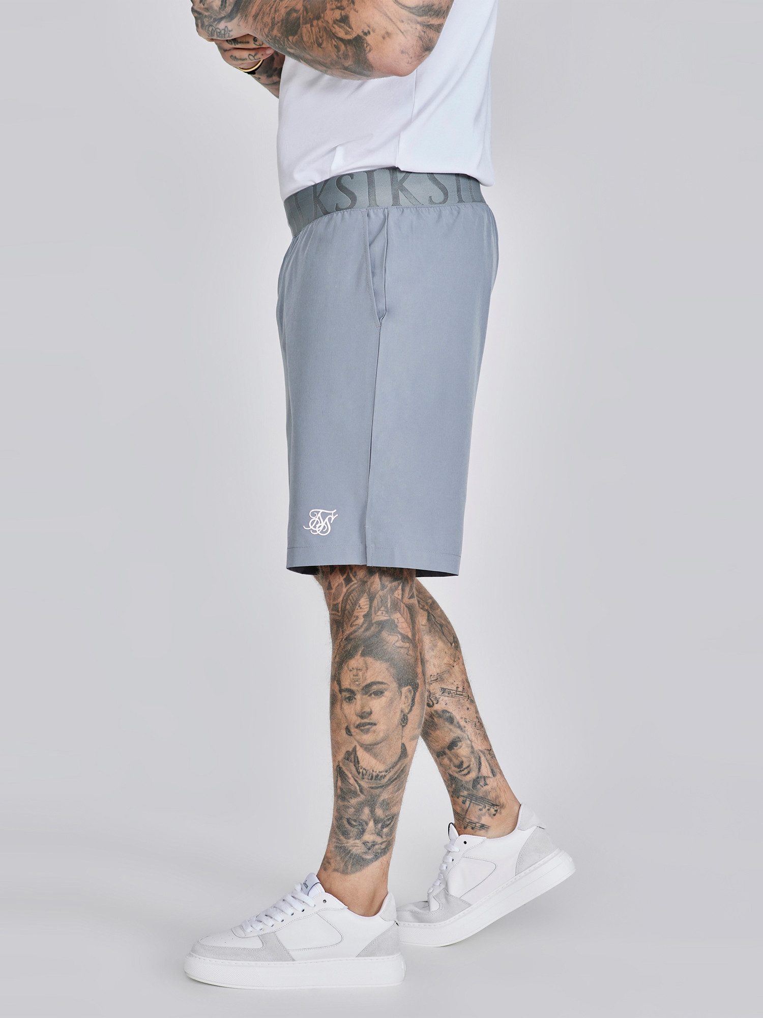 Siksilk Shorts SikSilk Herren Graue Shorts günstig online kaufen
