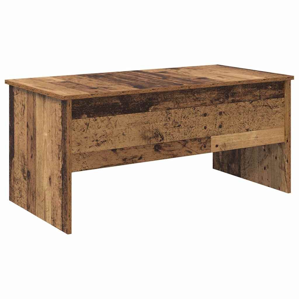 vidaXL Couchtisch Couchtisch Altholz 102 x 50,5 x 46,5 cm Holzwerkstoff (1-St)