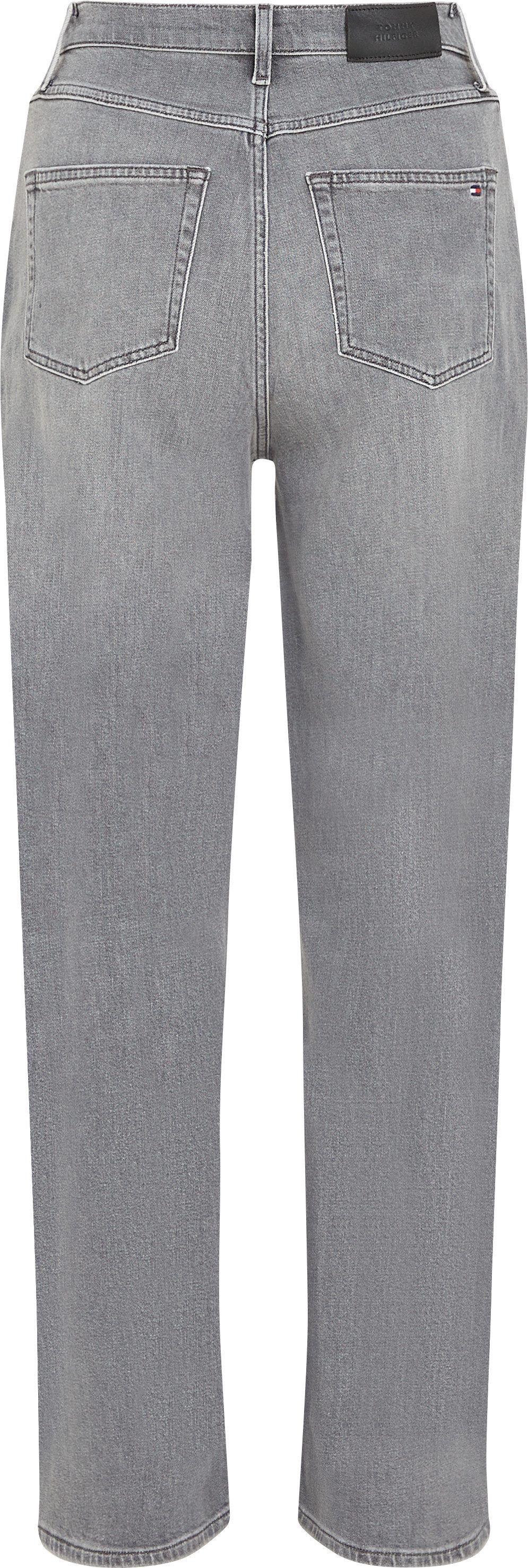 Tommy Hilfiger Straight-Jeans RELAXED STRAIGHT HW GER mit Tommy Hilfger Logo-Badge