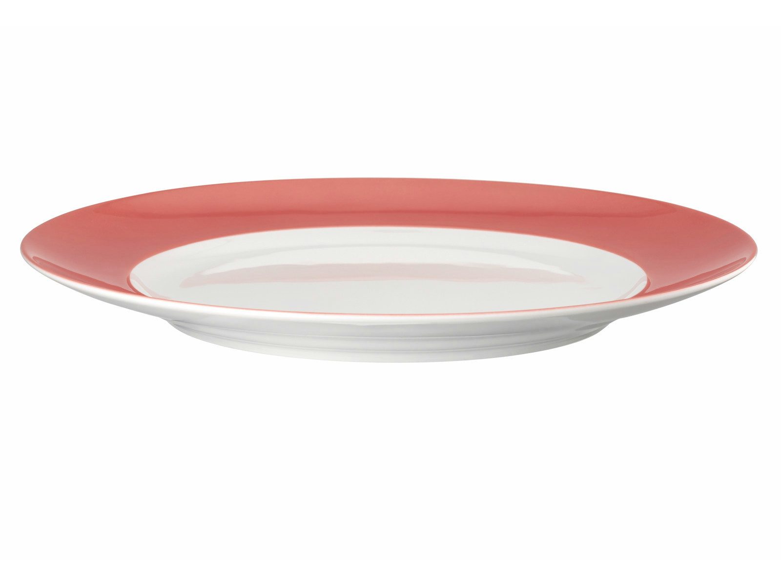 Thomas Porzellan Speiseteller Sunny Day Soft Red Speiseteller 27cm, Teller Flach