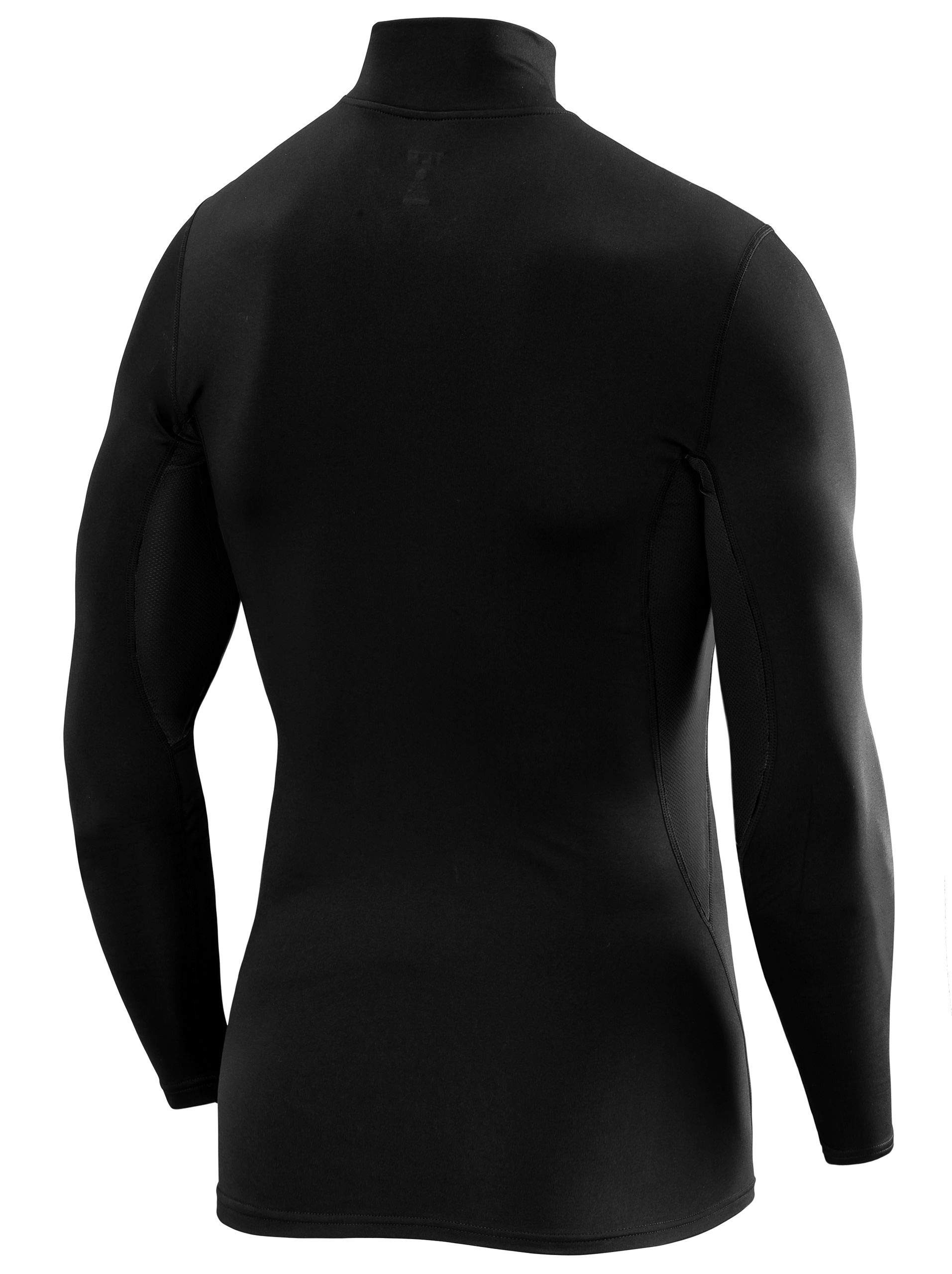 TCA Trainingsshirt TCA Herren SuperThermal Baselayer Langarmshirt - Schwarz günstig online kaufen