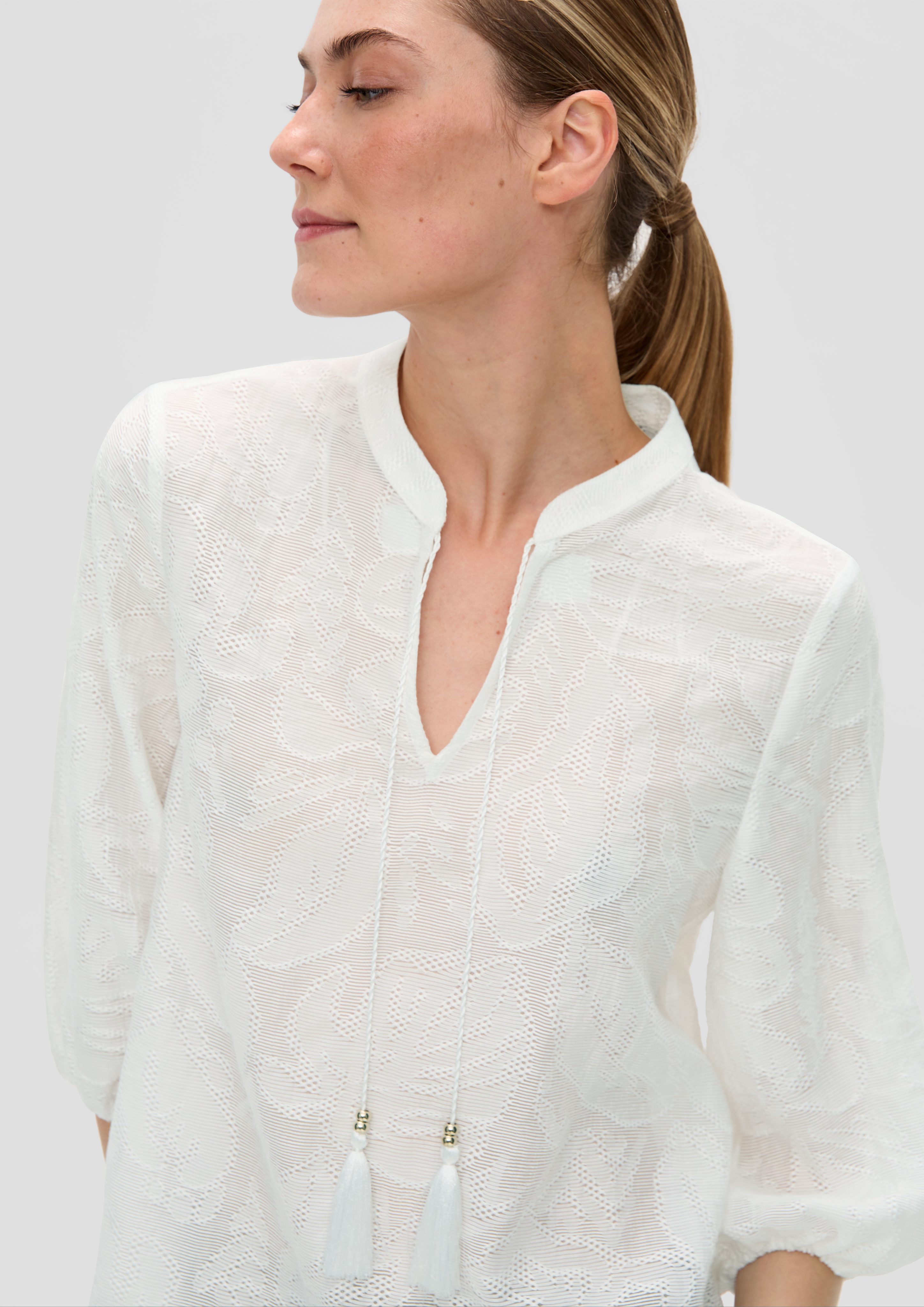 s.Oliver BLACK LABEL Langarmbluse Tunikabluse im günstig online kaufen