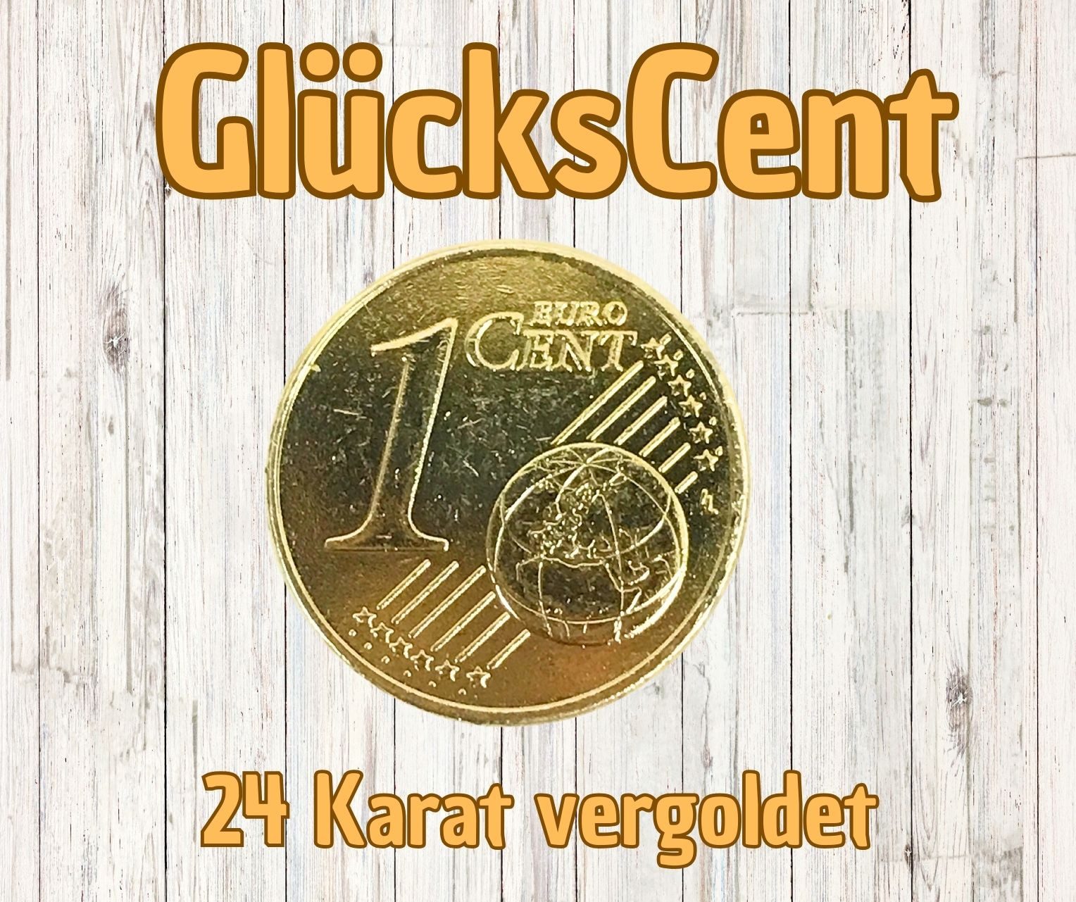 GlücksNugget Mini Geldbörse GlücksNugget Minibörse Lederbörse Hosentaschenbörse Geldbörse