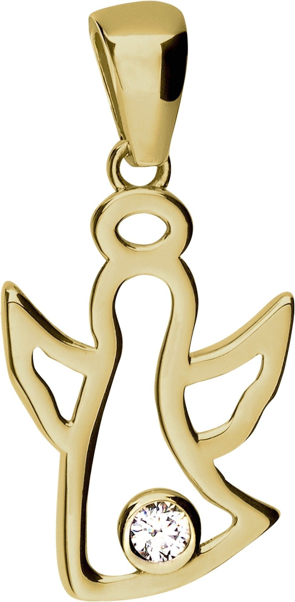 GoldDream Kettenanhänger GoldDream Engel Damen Ketten-Anhänger (Kettenanhän günstig online kaufen