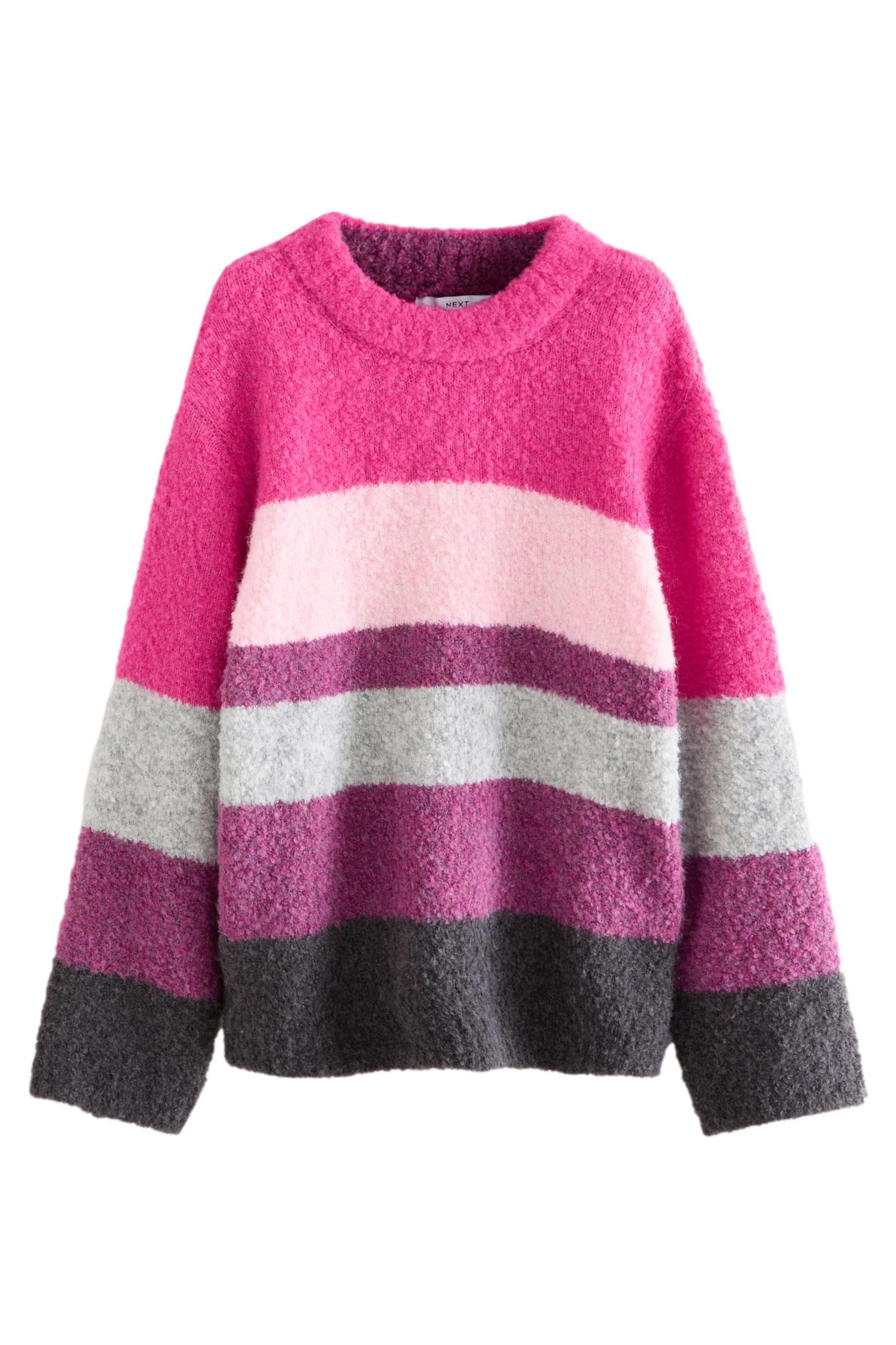 Next Strickjacke Strickpullover in Bouclé mit günstig online kaufen