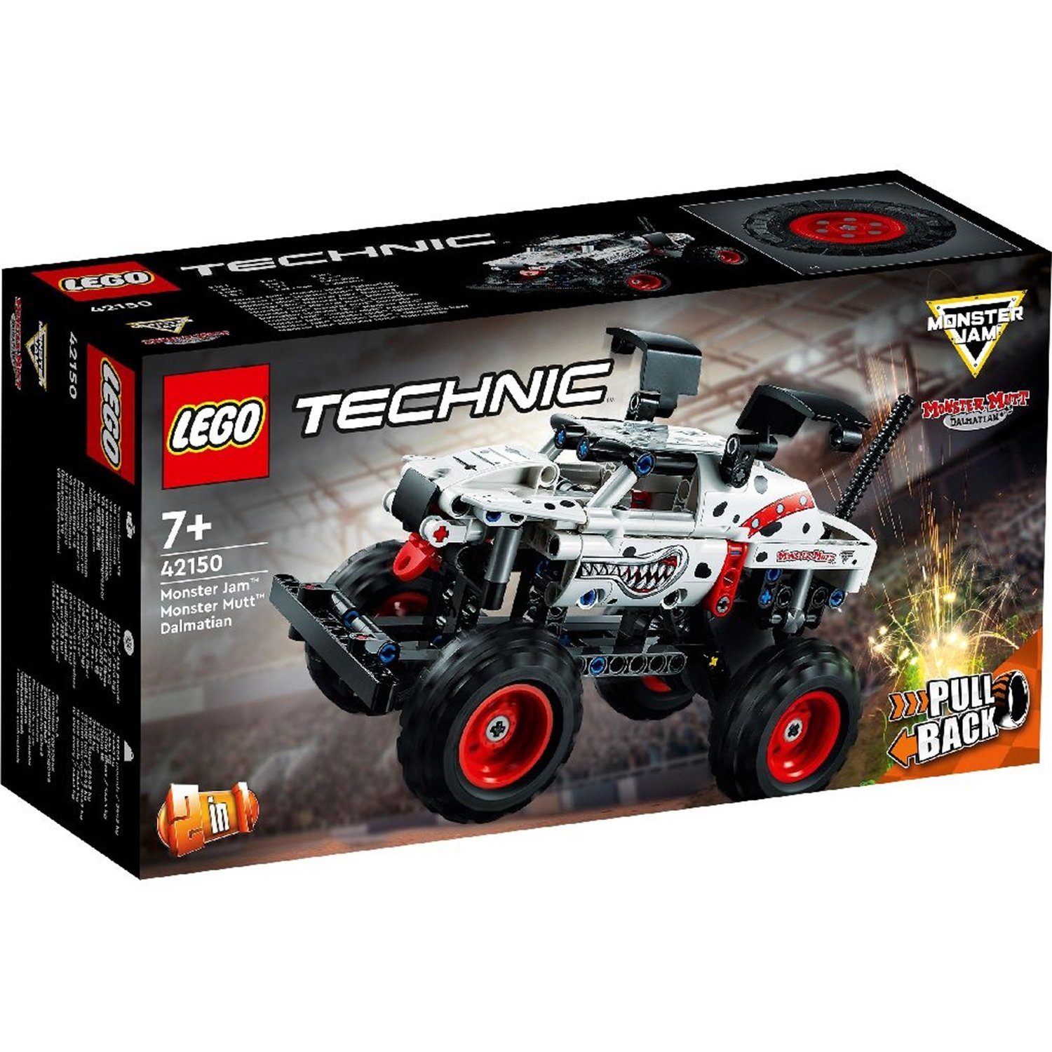 LEGO® 42150 Monster Jam™ Monster Mutt™ Dalmatian Konstruktionsspielsteine günstig online kaufen