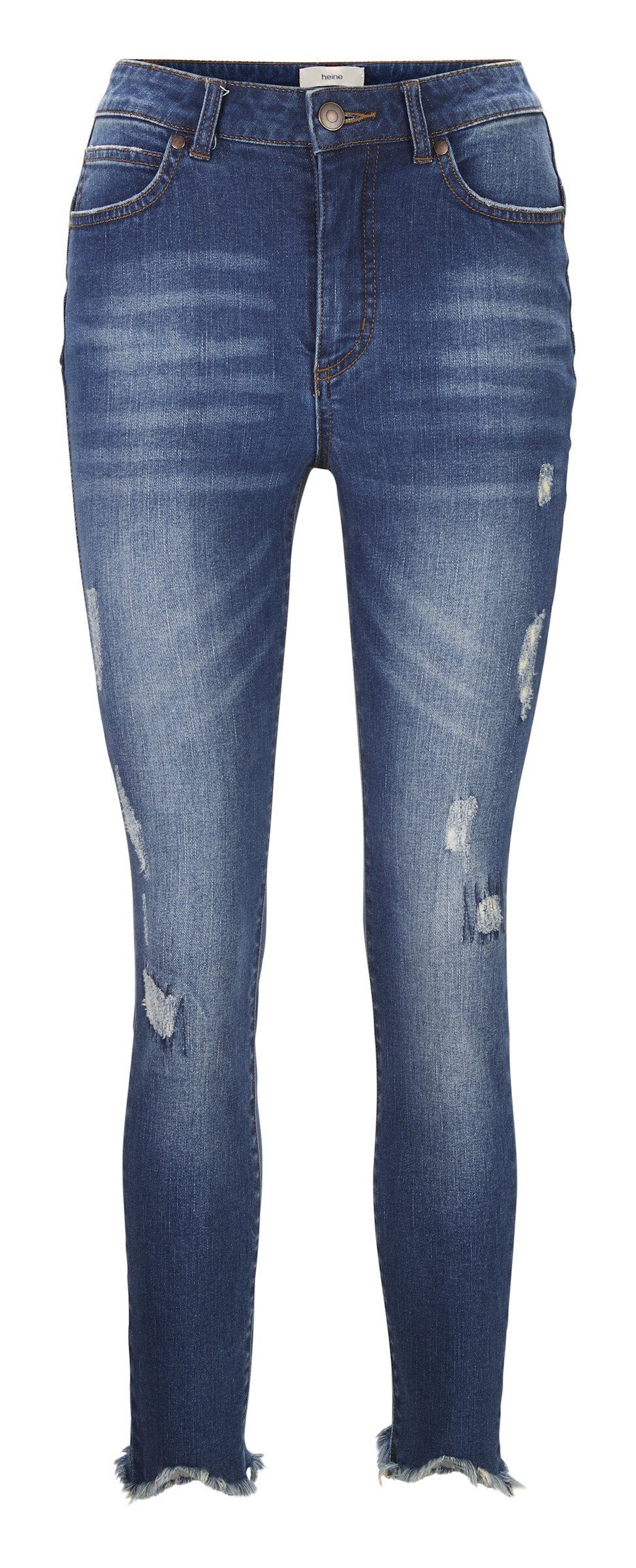 heine Bequeme Jeans Bauchweg-Jeans erhöht – Bild 3 von 5