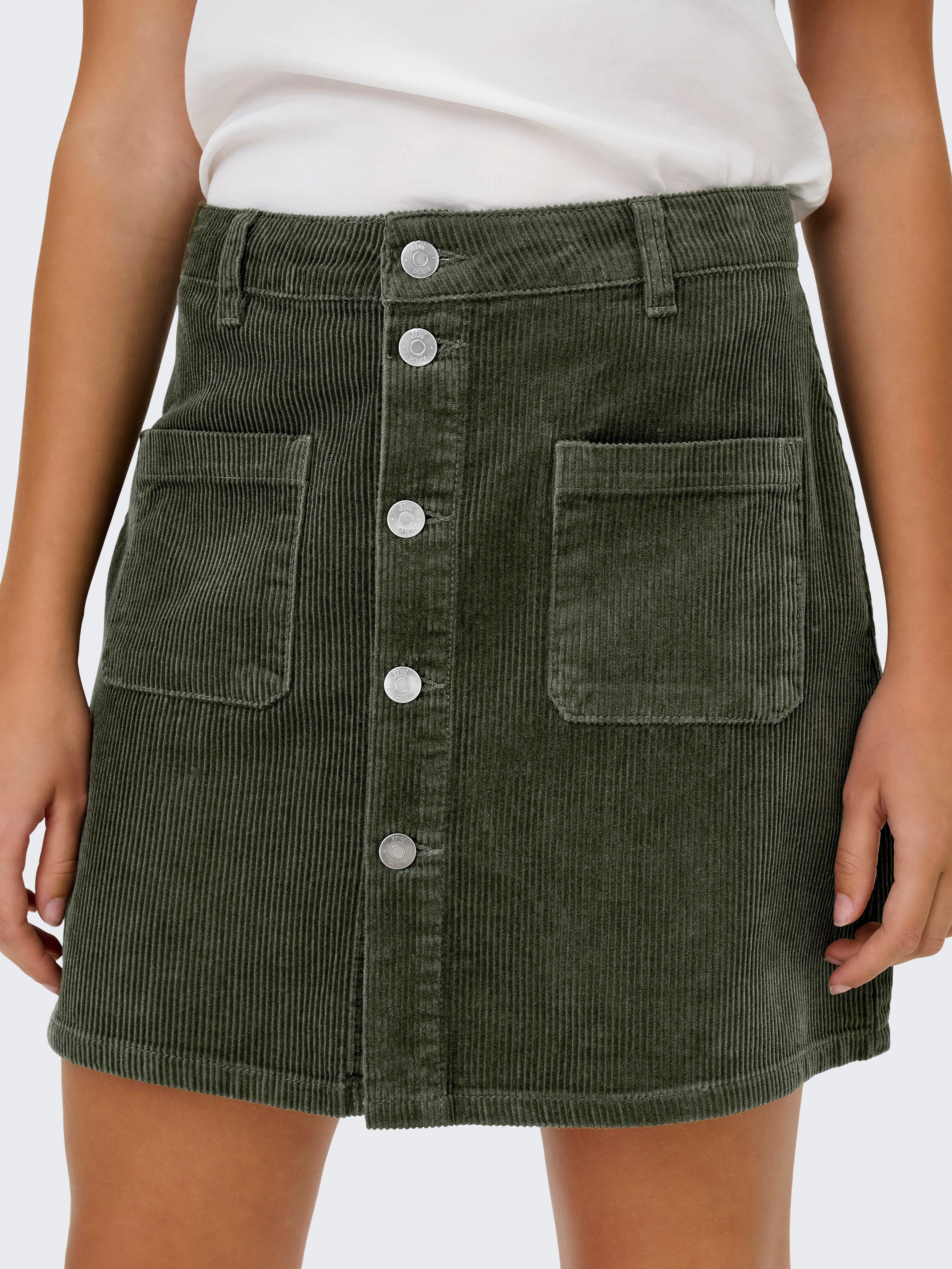 JDY Cordrock JDYSHIRAZ CORDUROY SKIRT PNT DIA günstig online kaufen