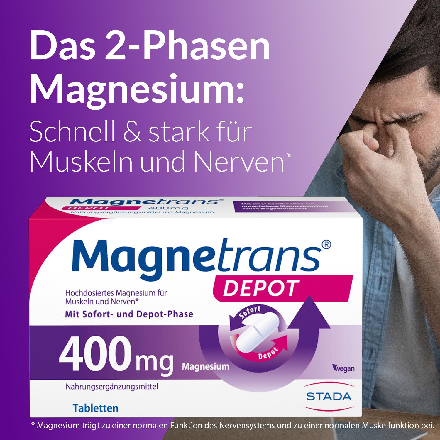 Magnetrans® Depot 400mg Tablette, 34.0 g