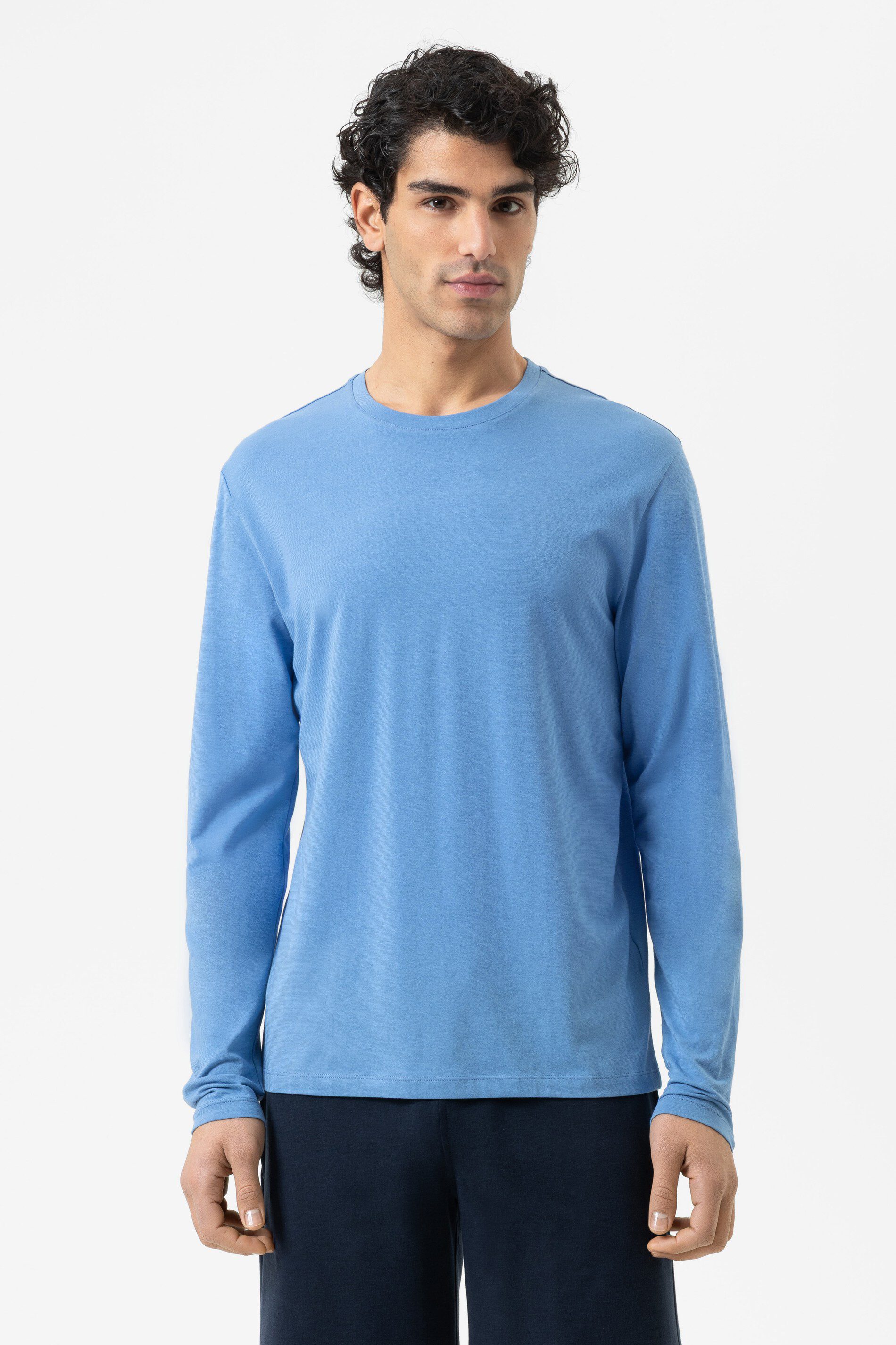 Mey Langarmshirt Herren Serie Relax Uni günstig online kaufen