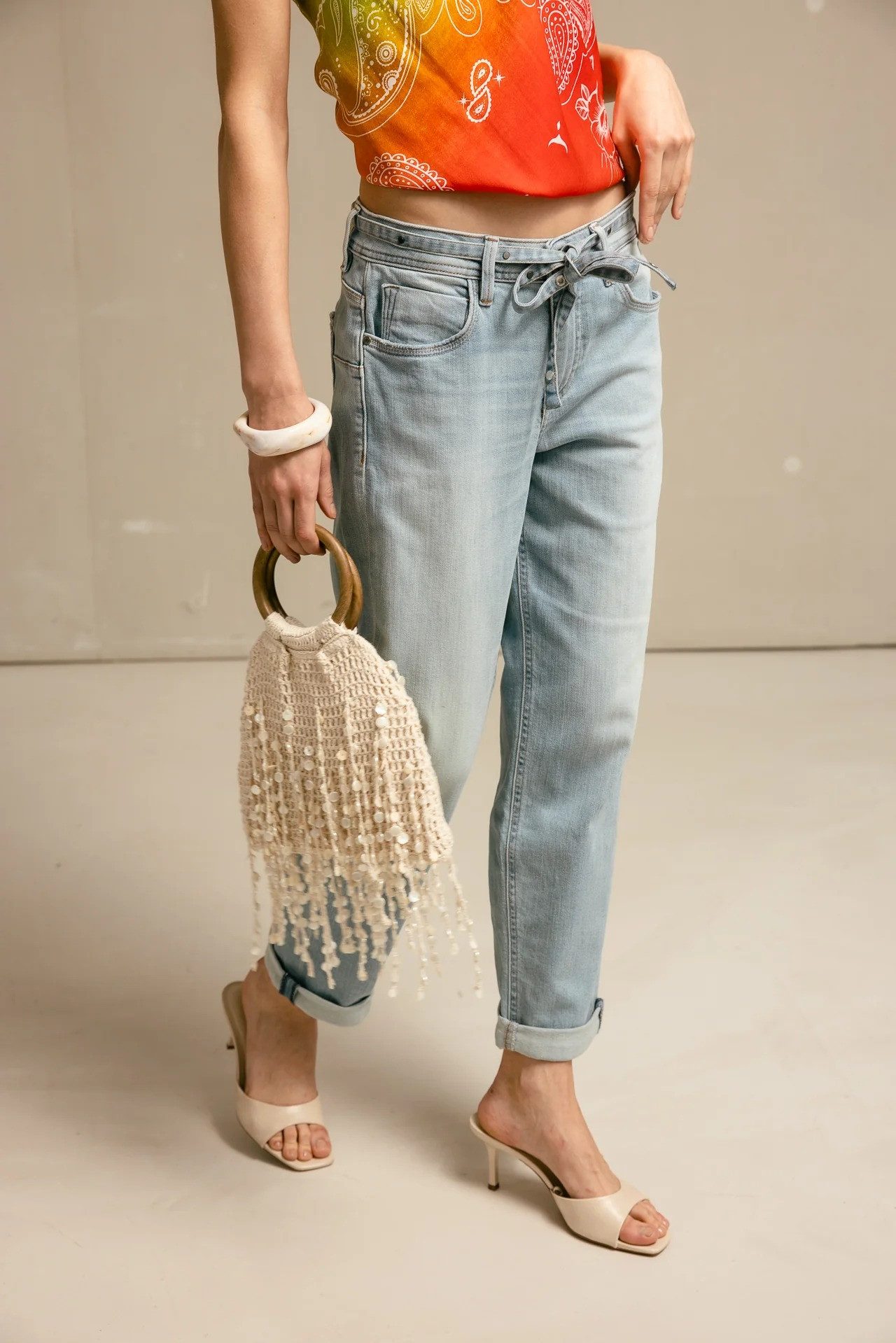 Freeman T. Porter Stretch-Jeans FREEMAN T. PORTER TIMEA SDM samba light 25323 6062.F2370-L - COMFORT